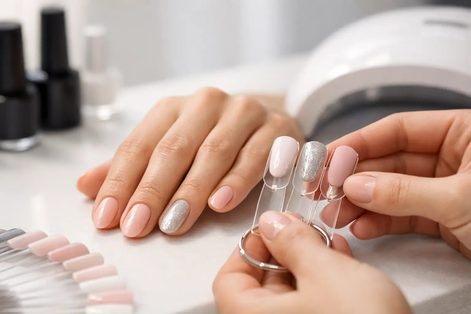 Przewodnik po finishach manicure