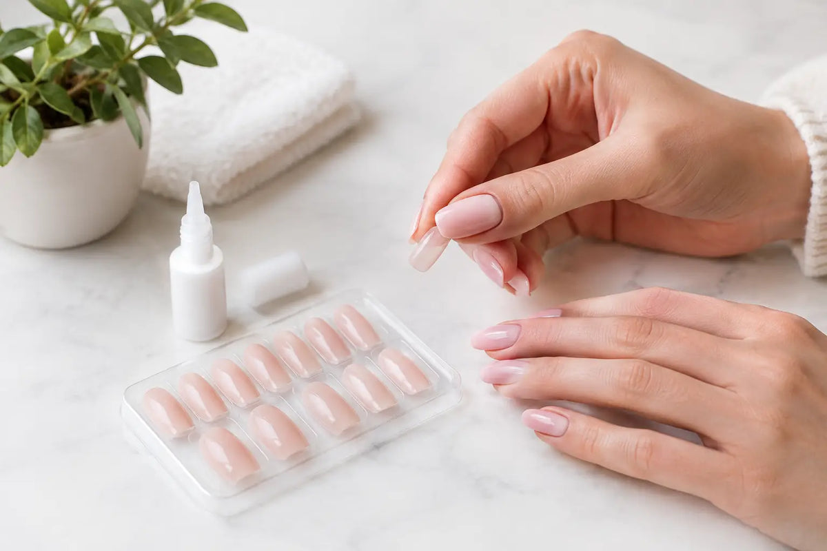 Czy klej uczula? Bezpieczne press-on nails