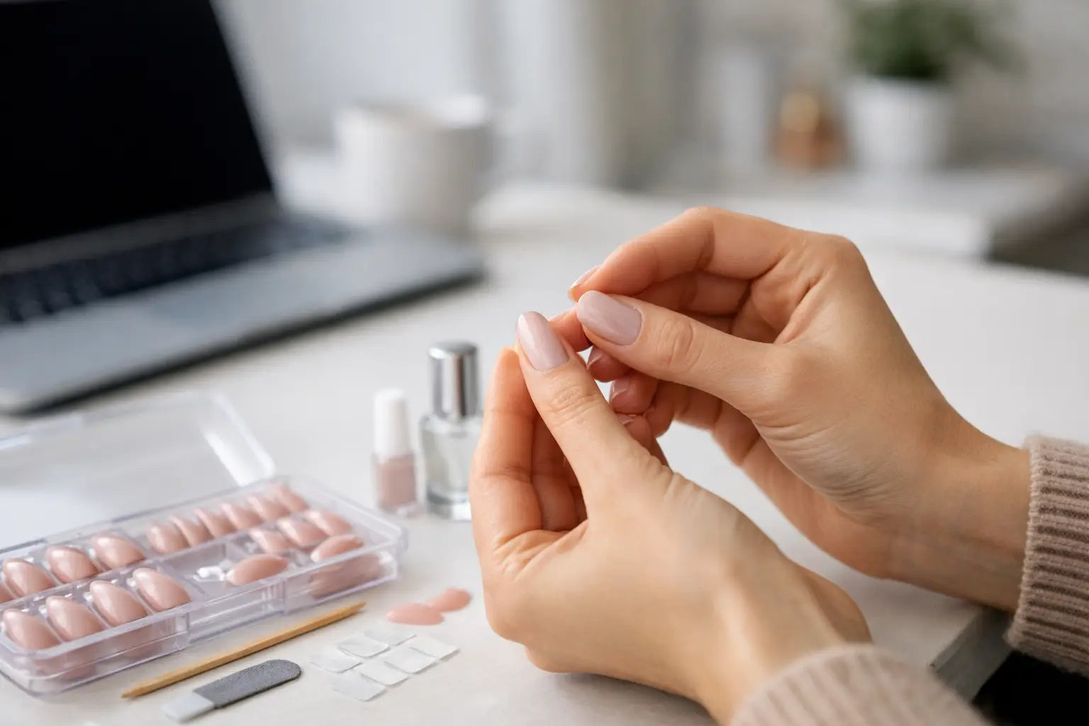 Czy manicure press on nadaje się na co dzień?