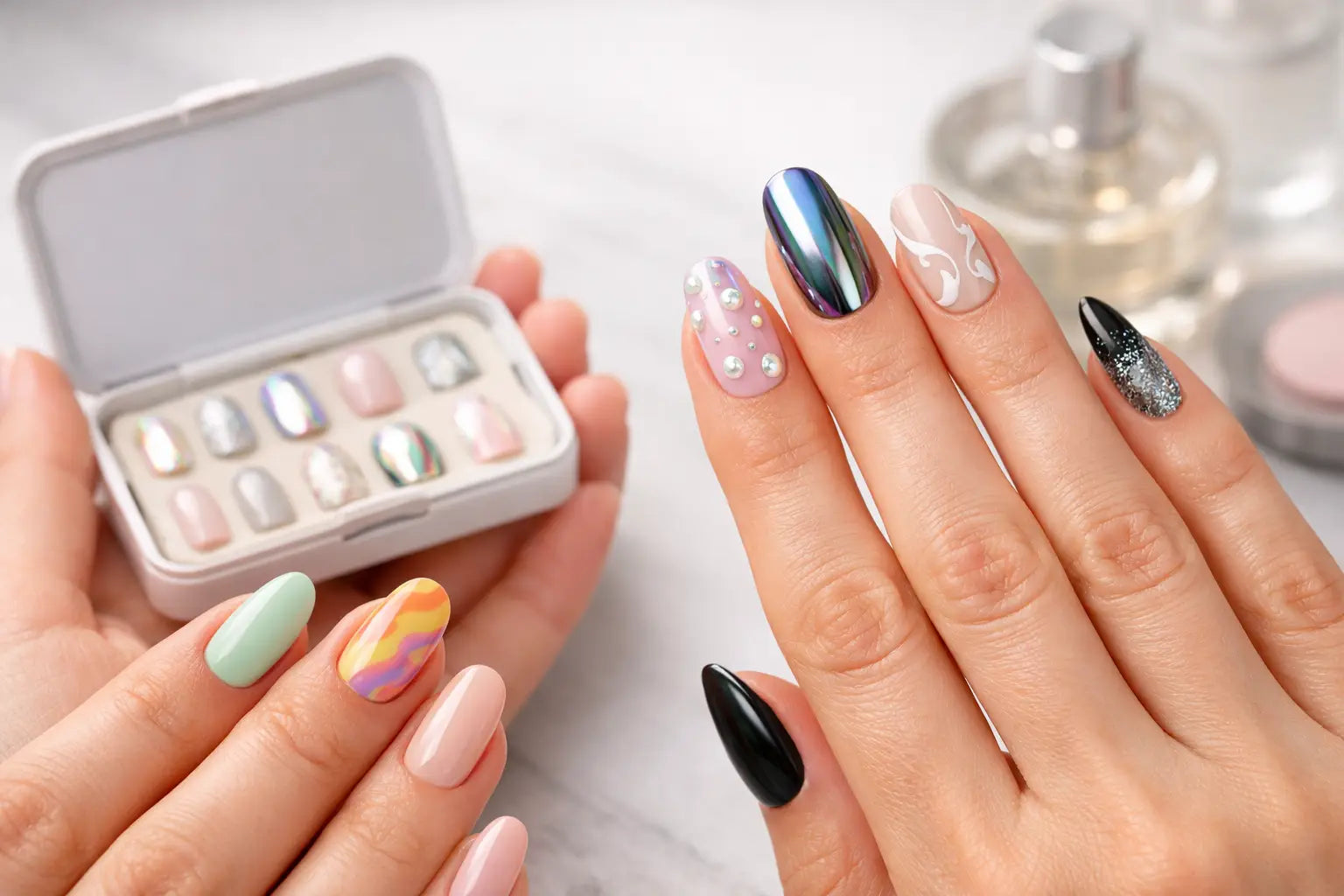 Trendy press-on nails 2026 - co będzie modne