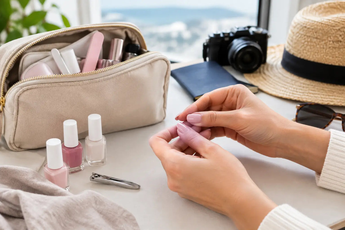 Manicure na podróż: piękne paznokcie bez salonu