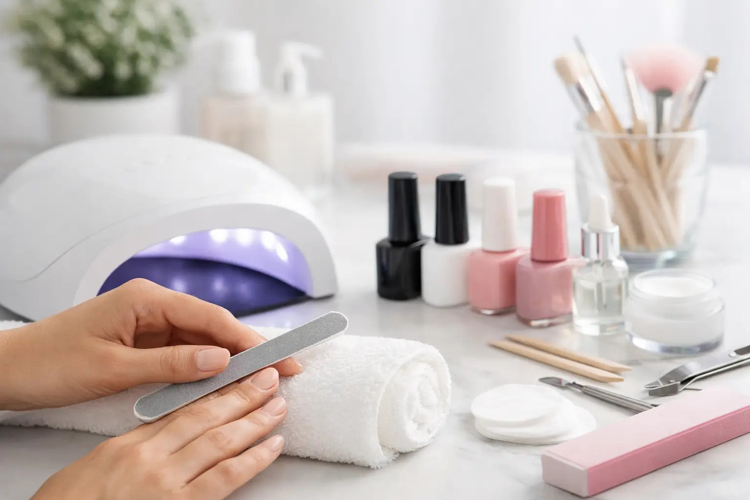 Test zestawu startowego do manicure w domu