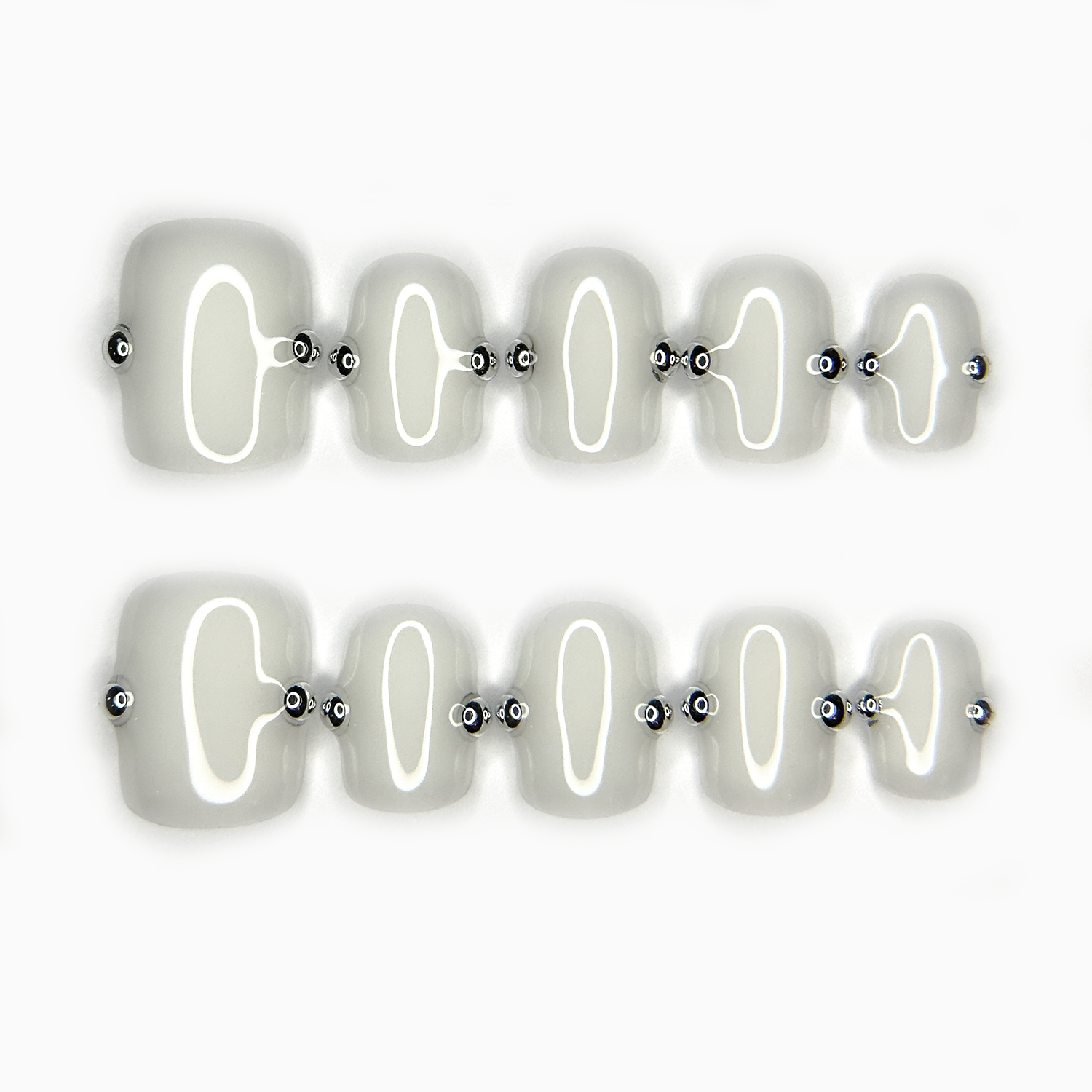 MILKY LABRET Micro Square