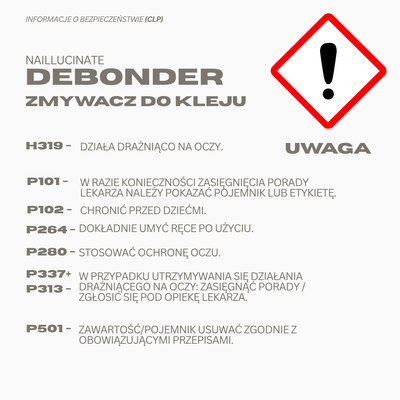 DEBONDER | Zmywacz do kleju 20g
