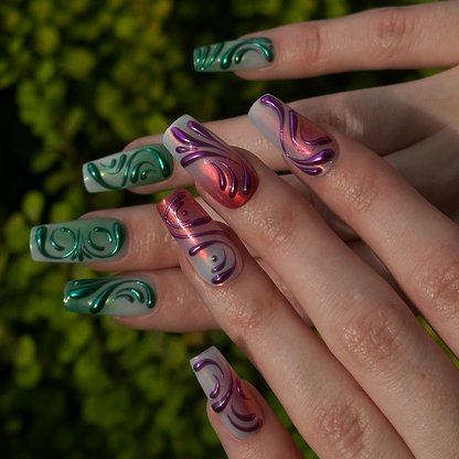FLORAL CHROME